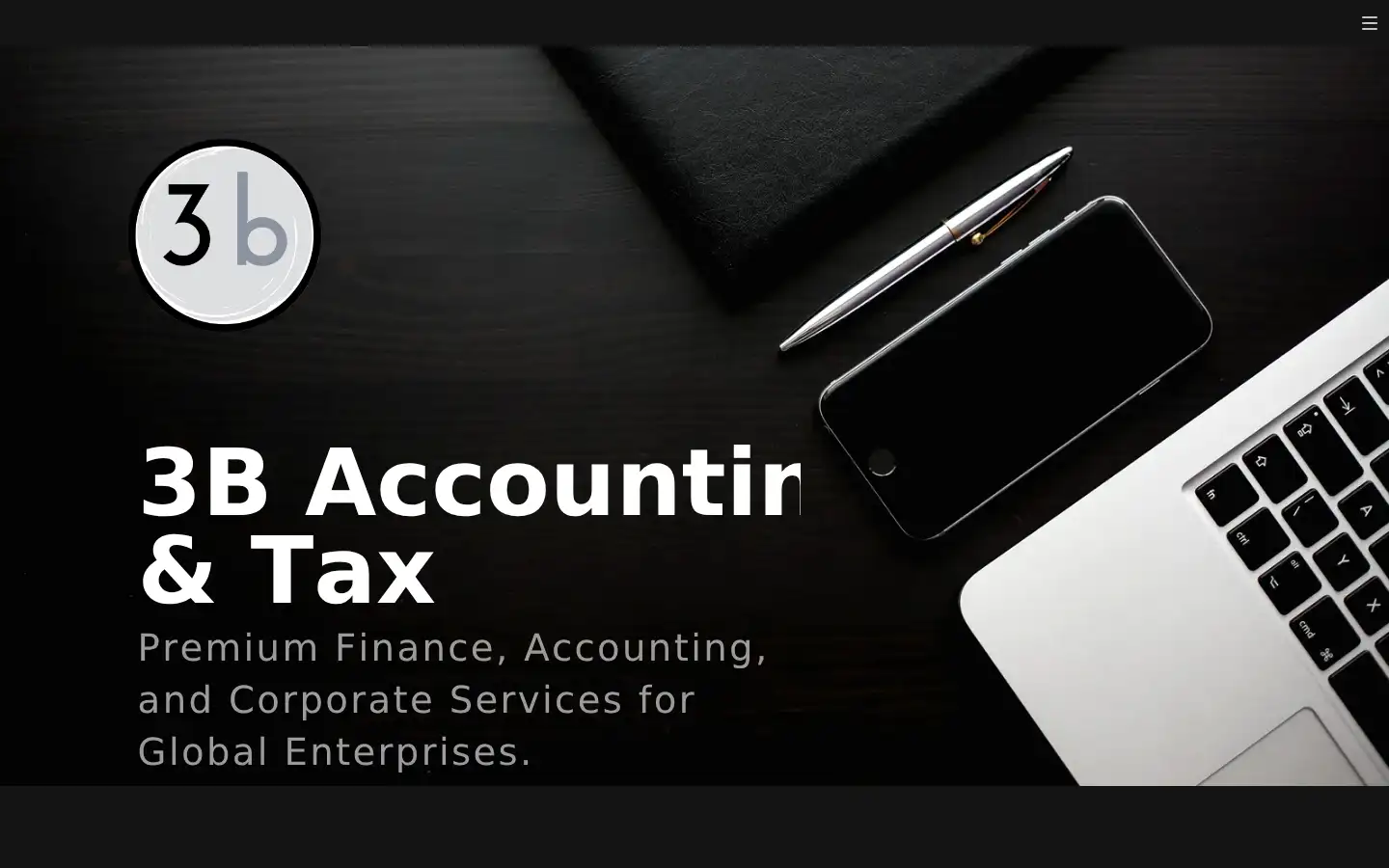 Screenshot of 3baccounting.com