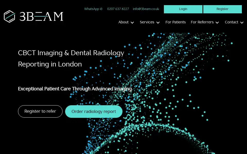 Screenshot of 3beam.co.uk