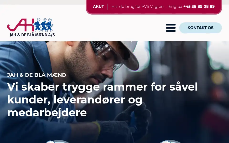 Screenshot of 3blaa.dk