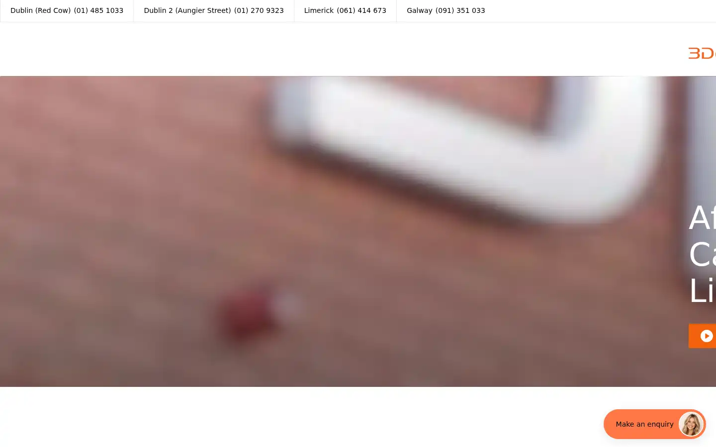 Screenshot of 3dental.ie