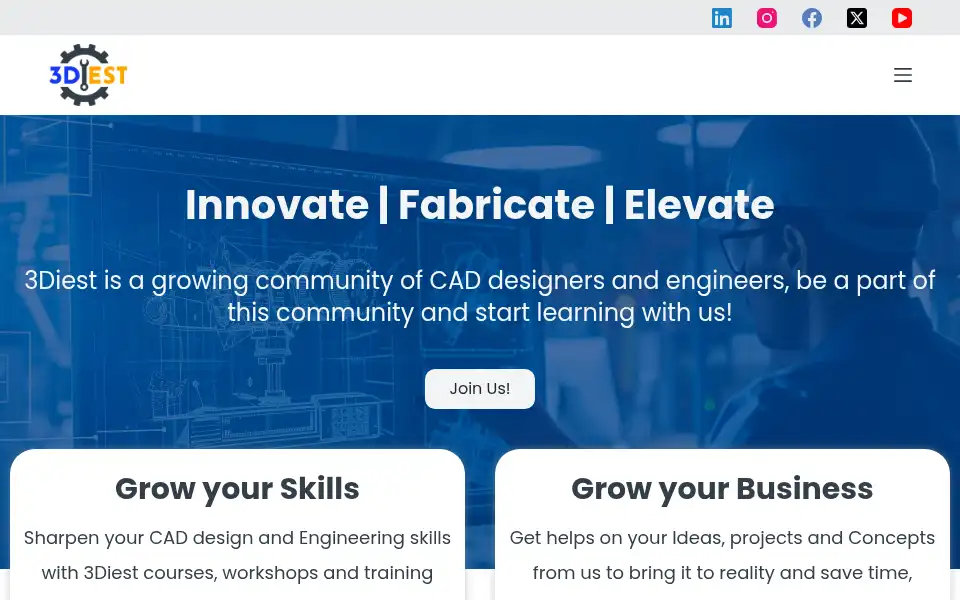 Screenshot of 3diest.com