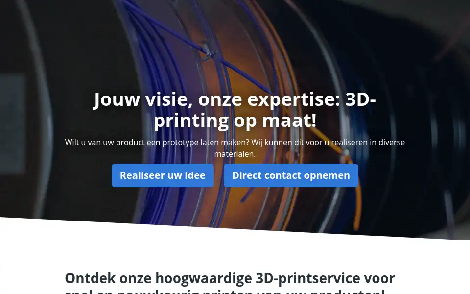 Screenshot of 3dme.nl