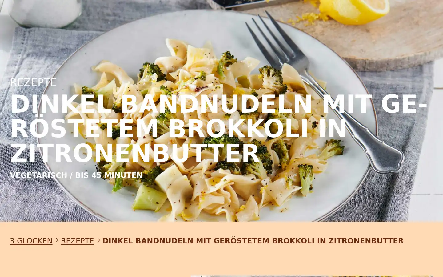 Screenshot of 3glocken.de