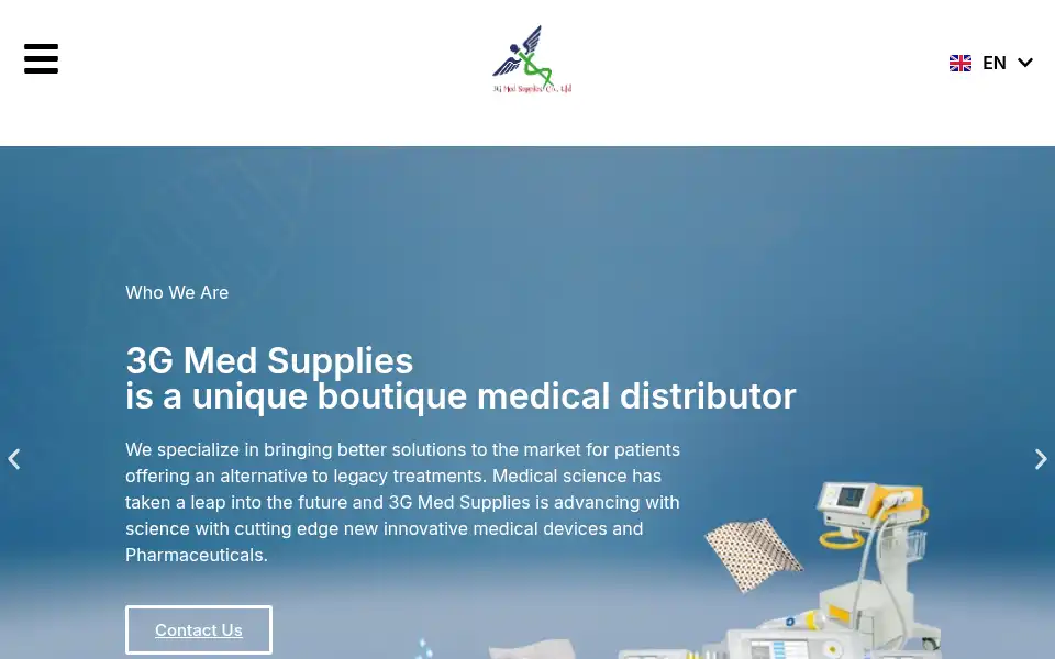 Screenshot of 3gmed.co.th