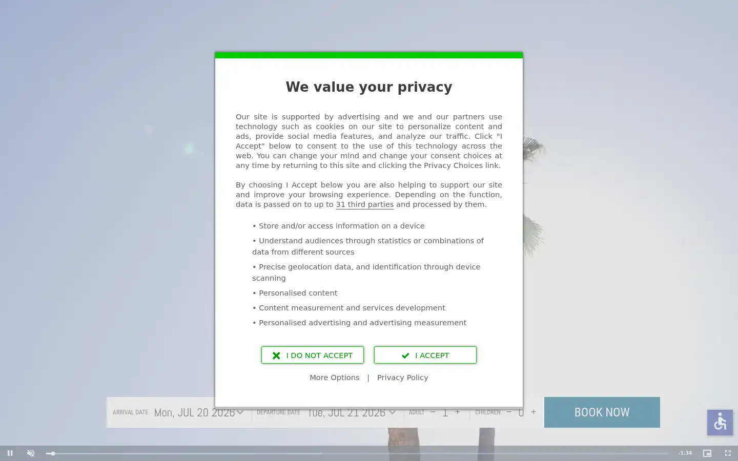 Screenshot of 3palmstucson.com