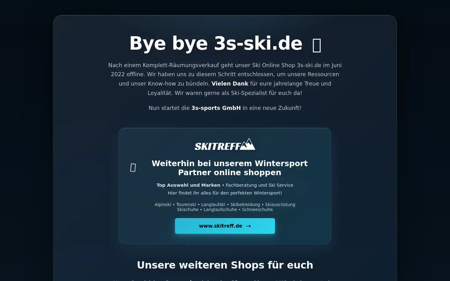 Screenshot of 3s-ski.de