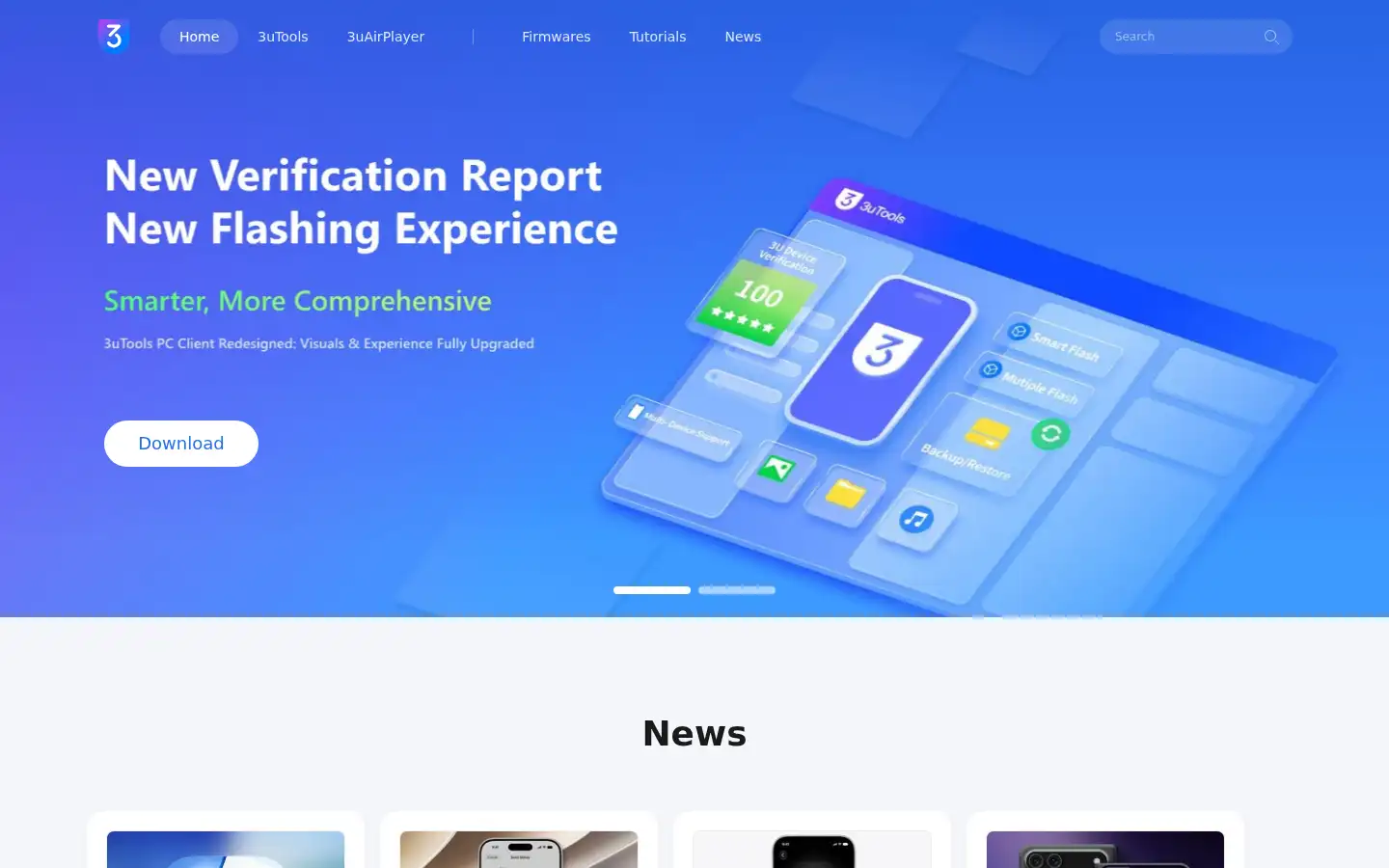 Screenshot of 3u.com