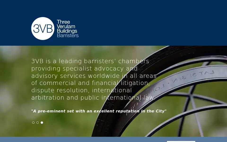 Screenshot of 3vb.com