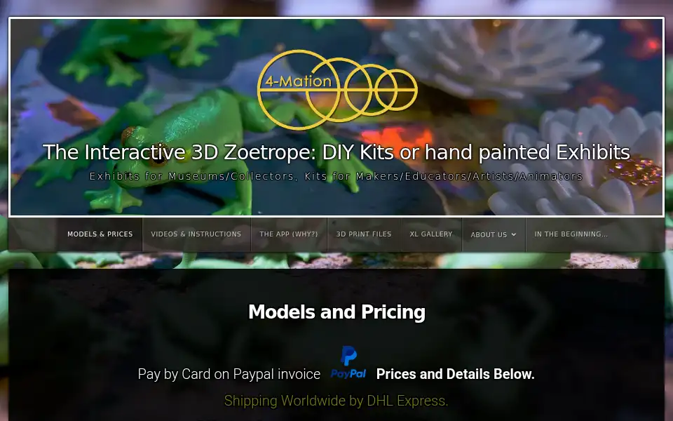 Screenshot of 4-mation.co.uk