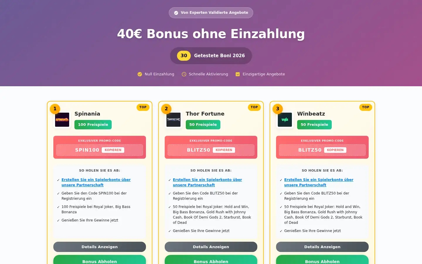 Screenshot of 40-bonus-ohne-einzahlung.com