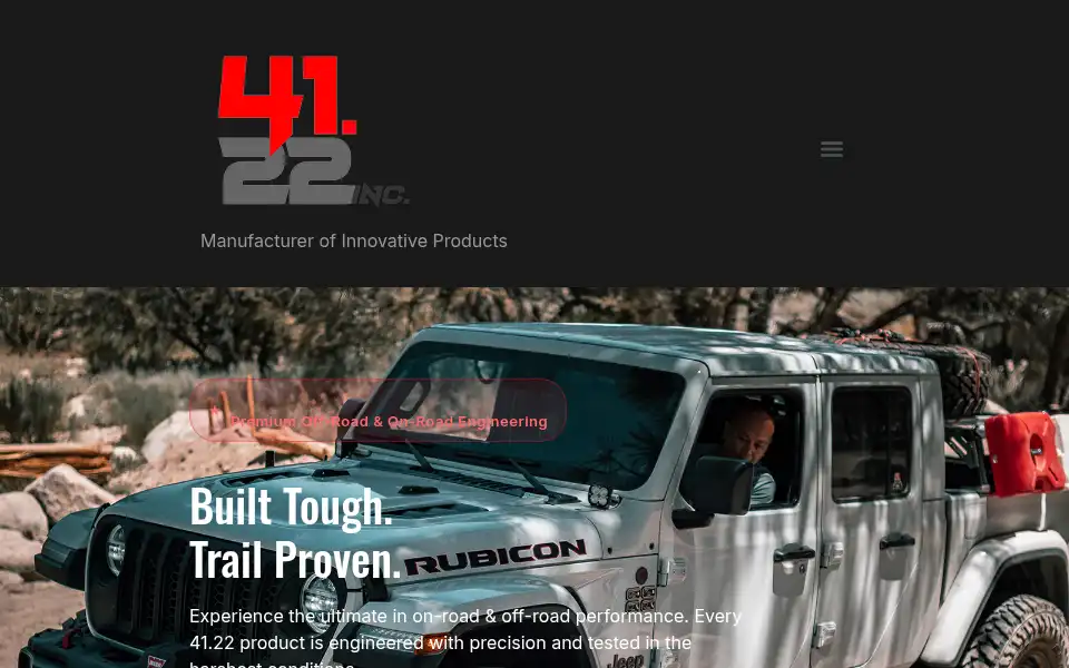 Screenshot of 41twentytwo.com