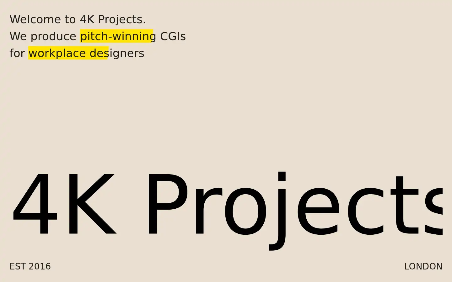Screenshot of 4kprojects.com