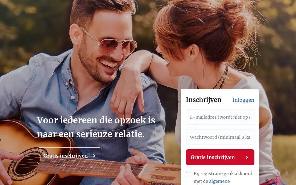 Screenshot of 4match.nl