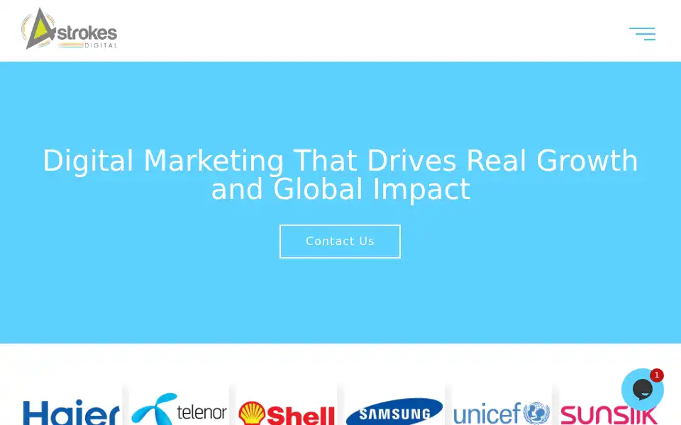Screenshot of 4strokesdigital.com