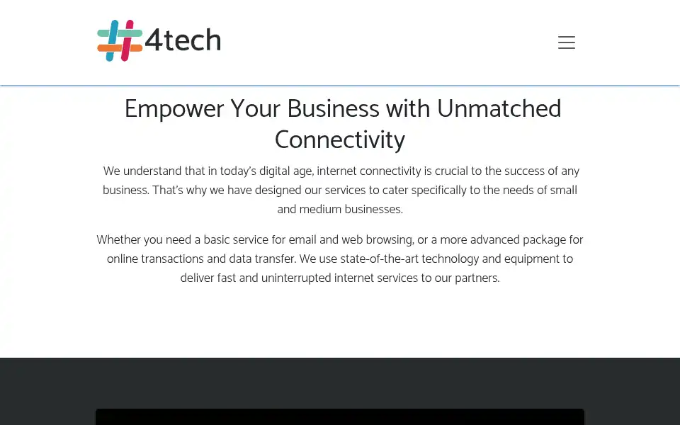 Screenshot of 4tech.uk.com