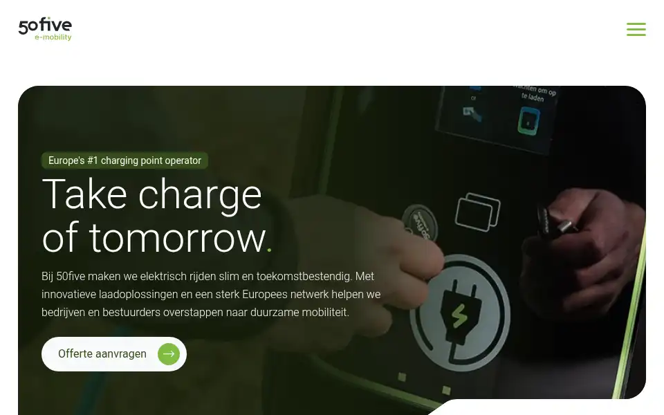 Screenshot of 50five.com