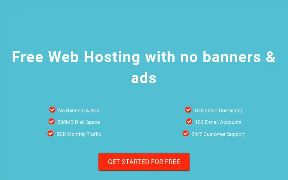 Screenshot of 50webs.com