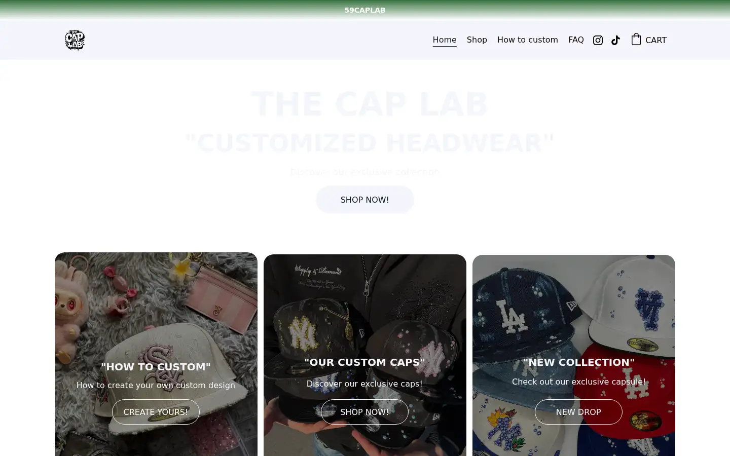 Screenshot of 59caplab.com