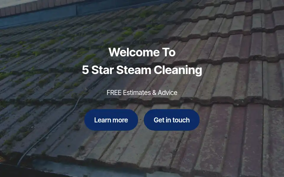 Screenshot of 5starsteamcleaning.co.uk