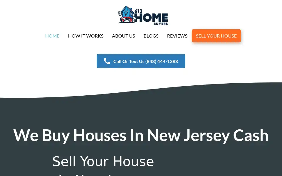 Screenshot of 613homebuyers.com