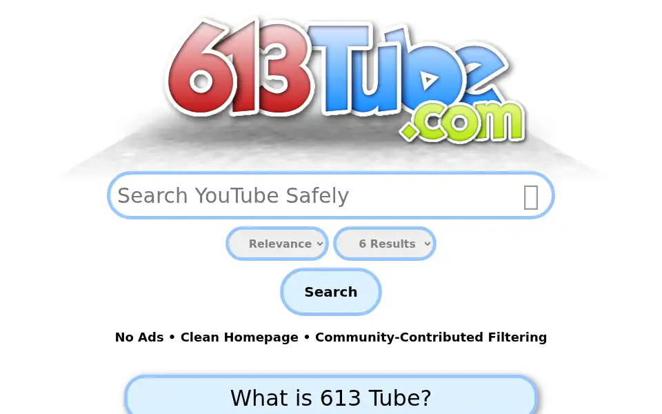 Screenshot of 613tube.com