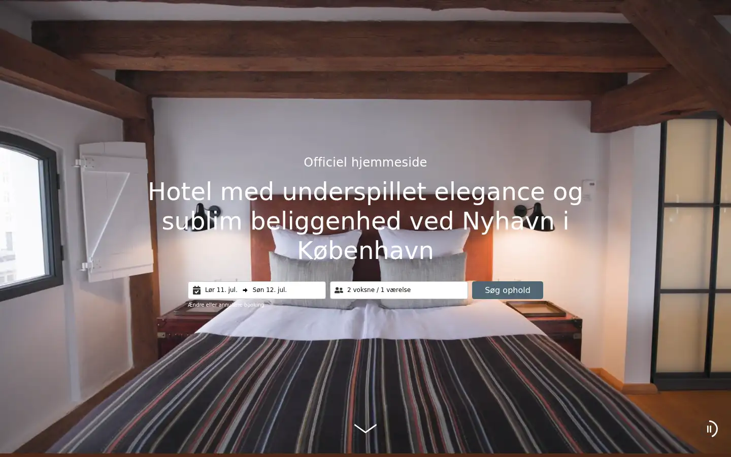 Screenshot of 71nyhavnhotel.dk