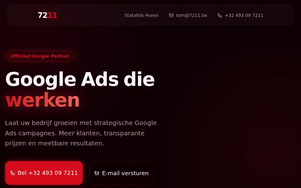 Screenshot of 7211.be
