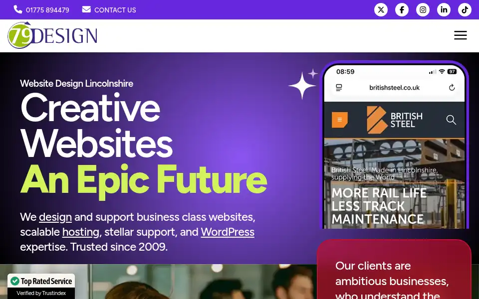 Screenshot of 79design.org.uk