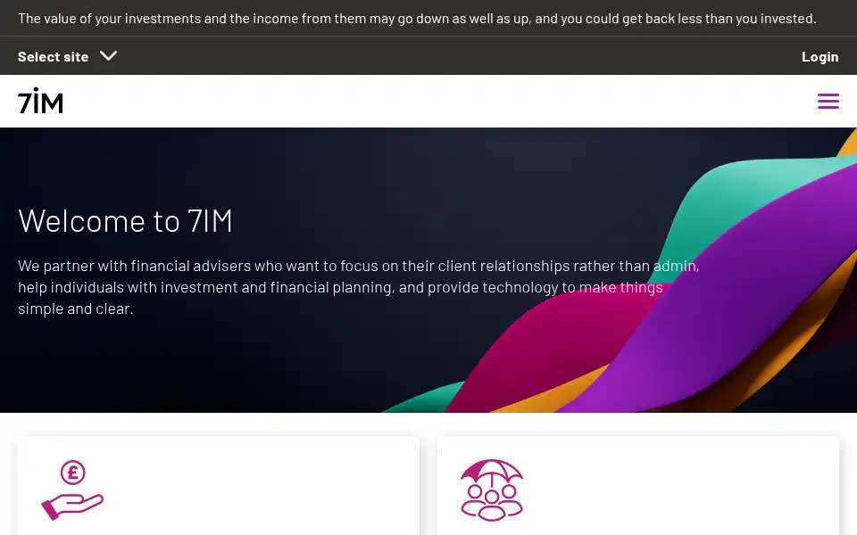 Screenshot of 7im.co.uk