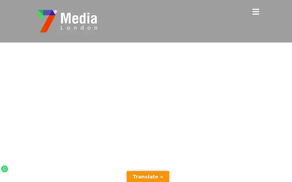 Screenshot of 7medialondon.uk
