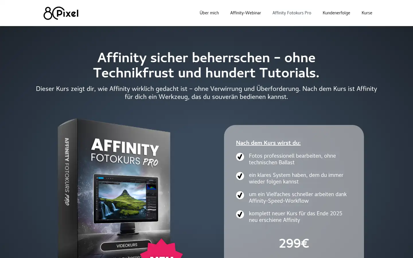 Screenshot of 80pixel.de