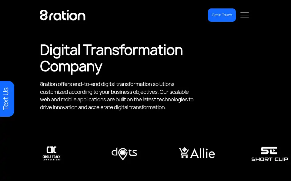 Screenshot of 8ration.com