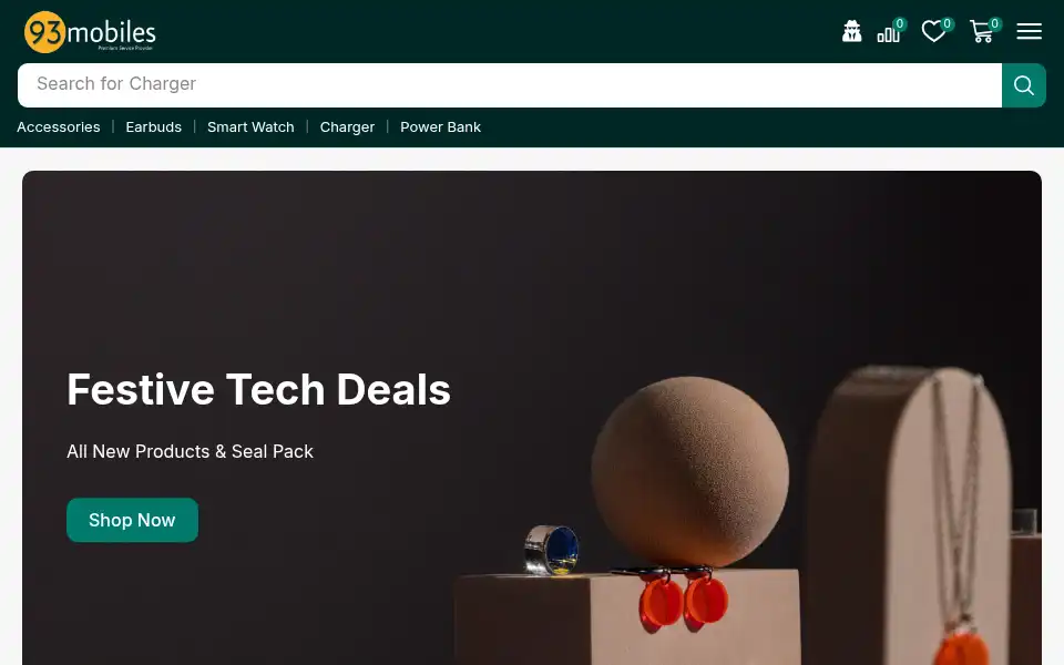 Screenshot of 93mobiles.com