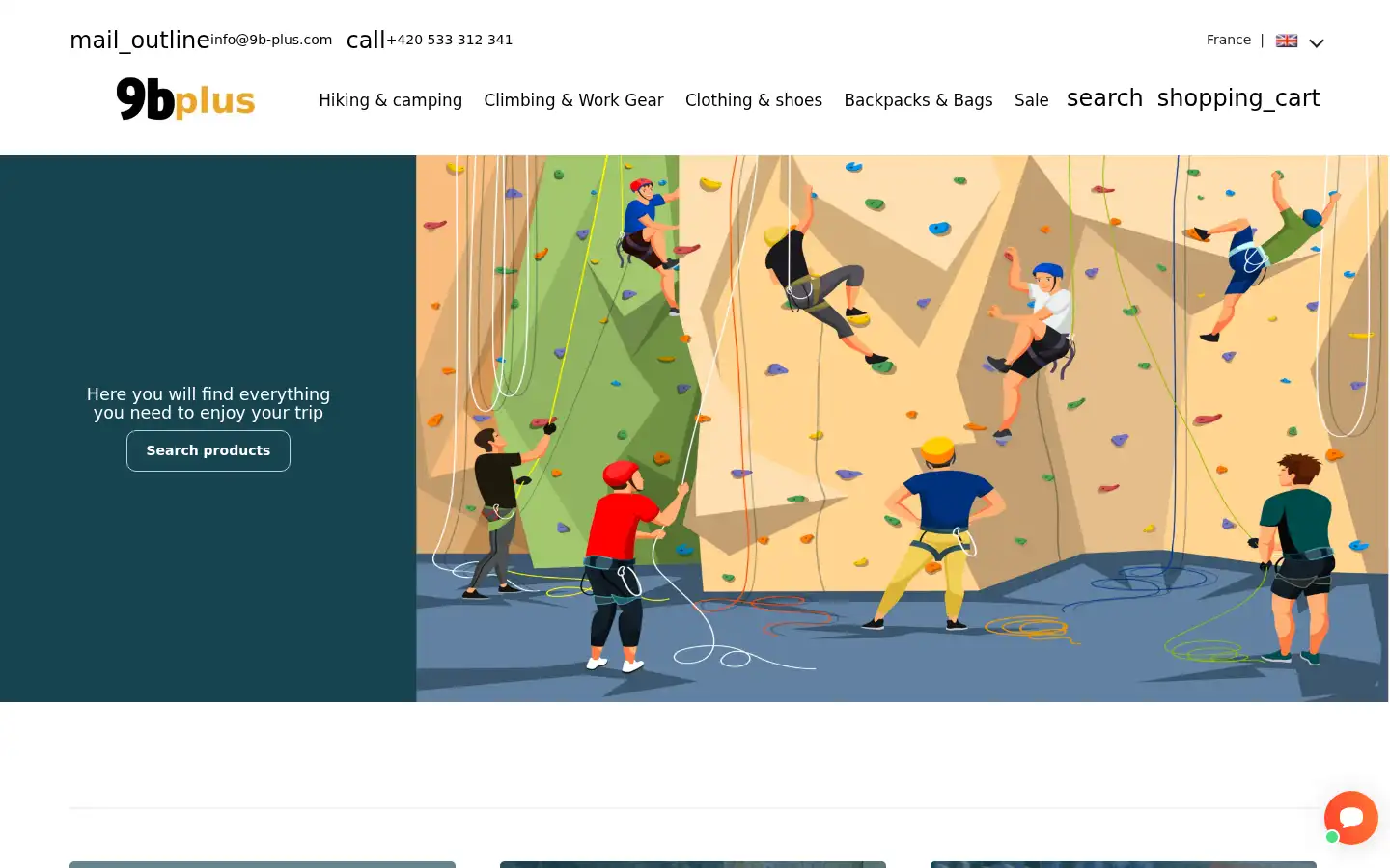 Screenshot of 9b-plus.com