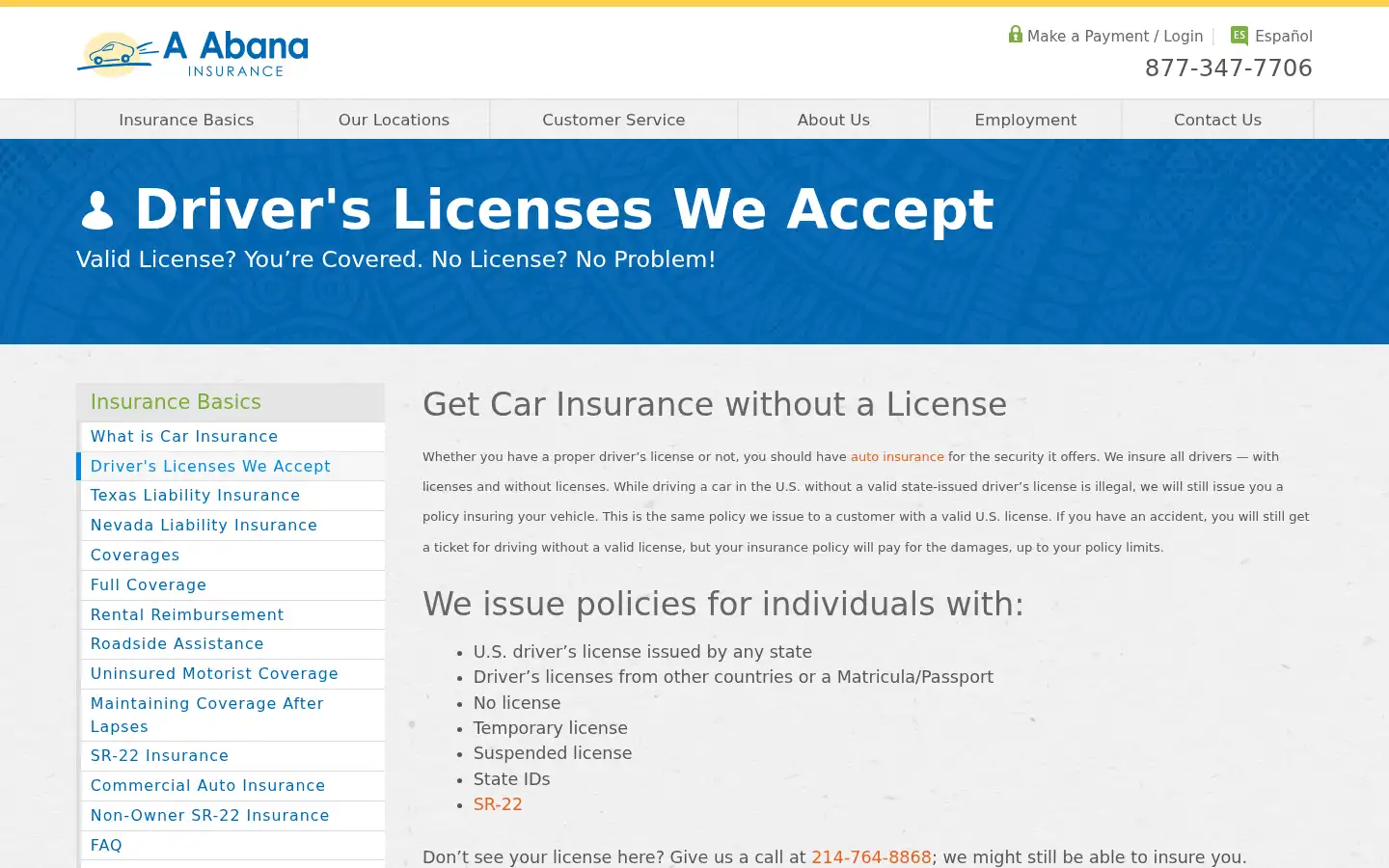 Screenshot of a-abana.com