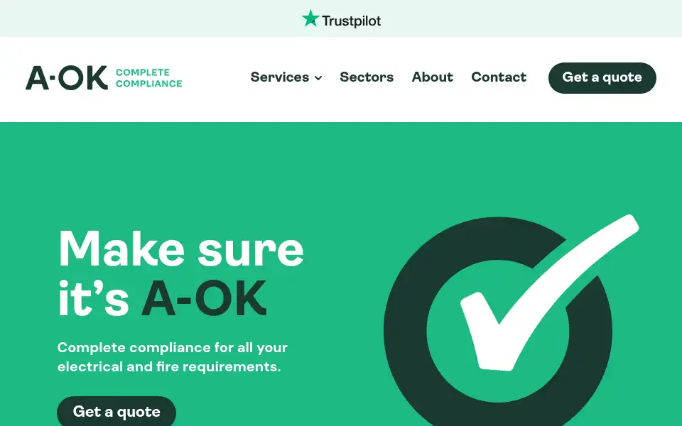 Screenshot of a-ok.group