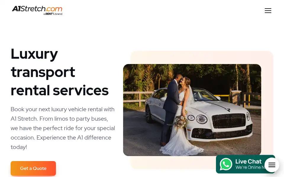 Screenshot of a1stretch.com