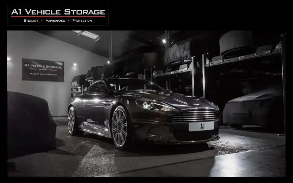 Screenshot of a1vehiclestorage.co.uk