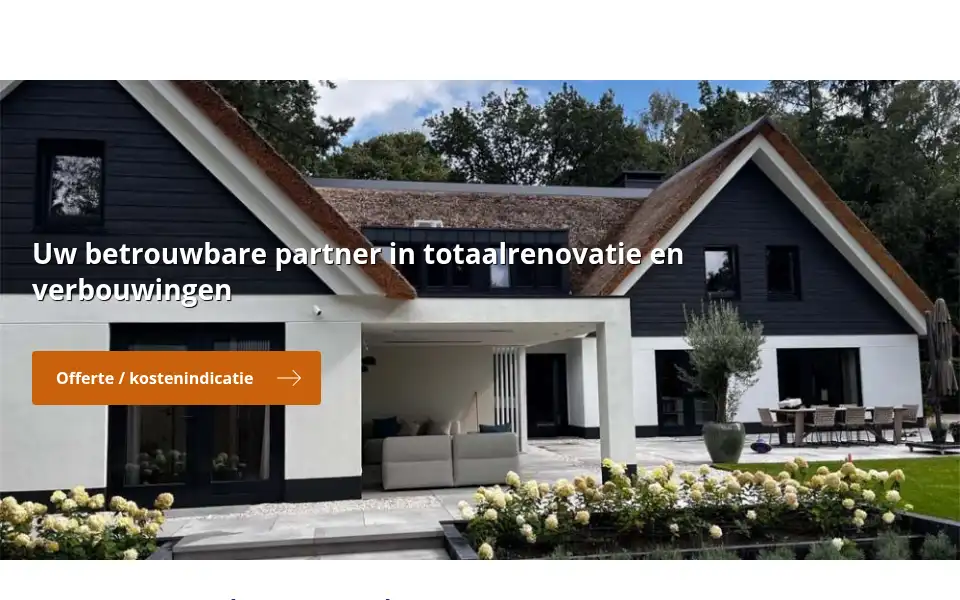 Screenshot of aannemerbos.nl