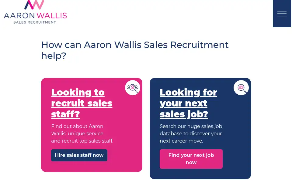 Screenshot of aaronwallis.co.uk