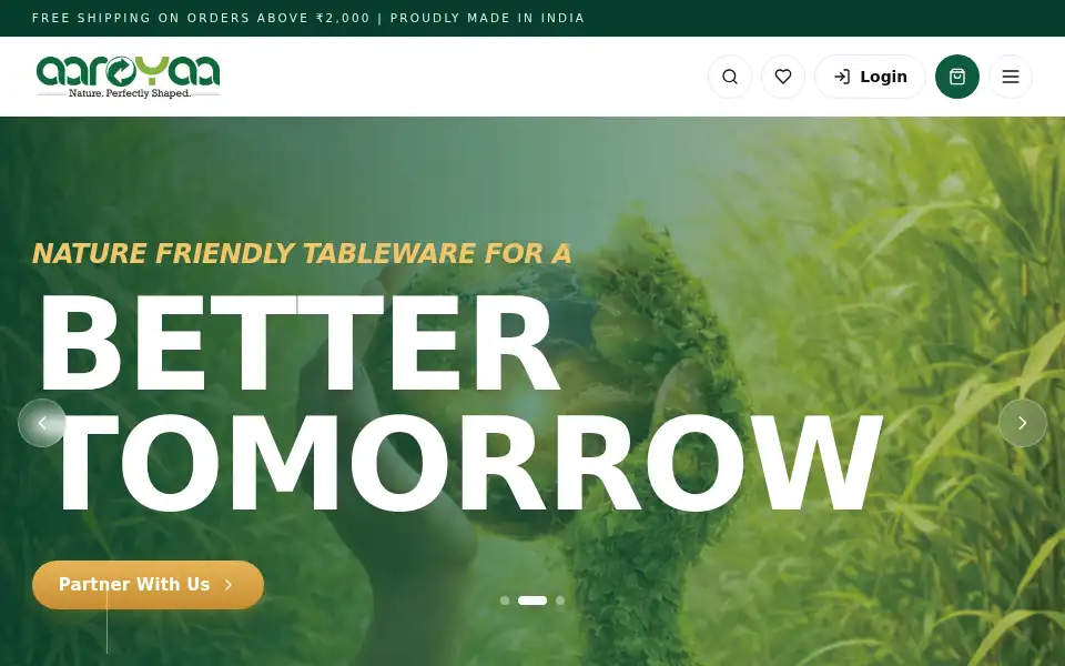 Screenshot of aaroyaa.com