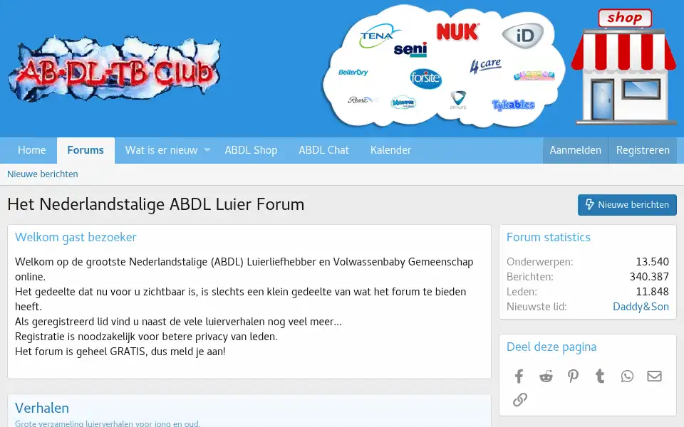 Screenshot of ab-dl-tb-club.nl