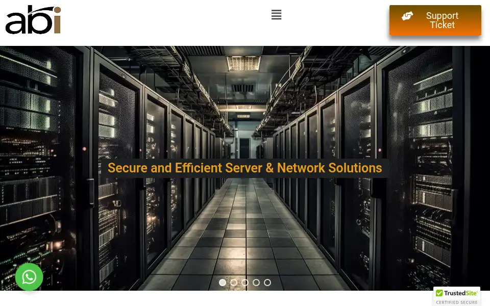 Screenshot of ab-infotech.in