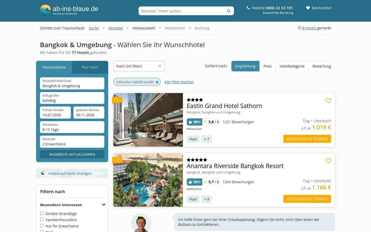 Screenshot of ab-ins-blaue.de