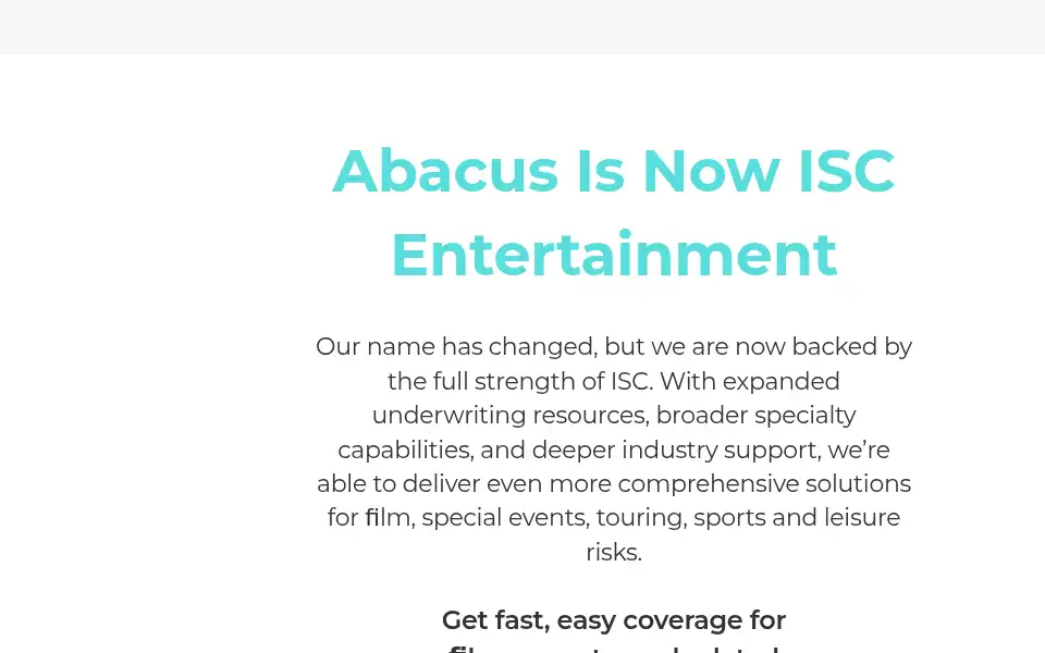 Screenshot of abacus.net