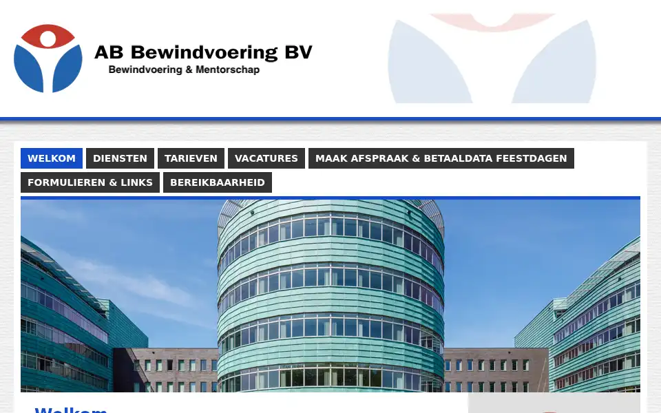 Screenshot of abbewindvoering.nl