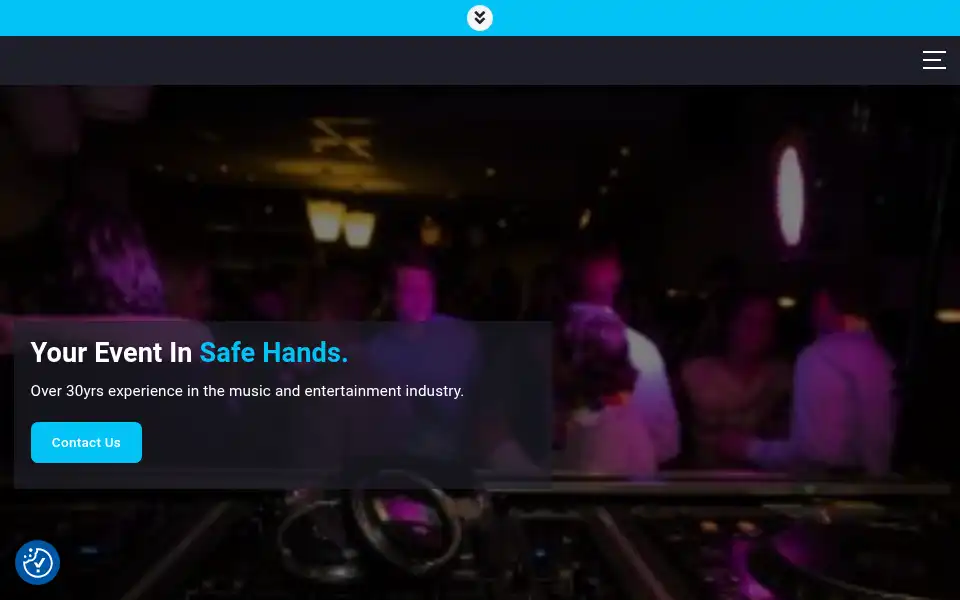 Screenshot of abc-dj.co.uk