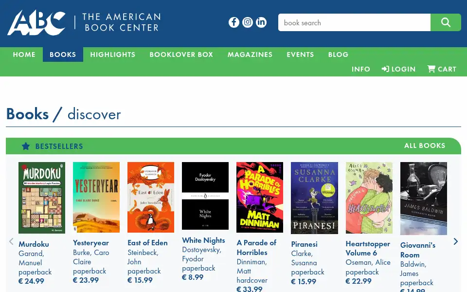 Screenshot of abc.nl