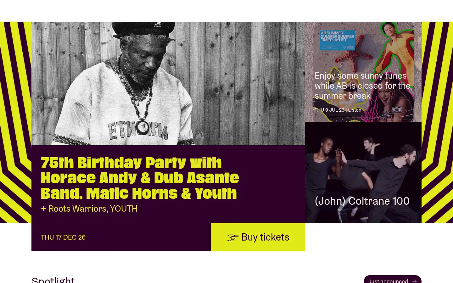 Screenshot of abconcerts.be
