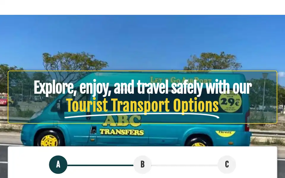 Screenshot of abctransfers.com